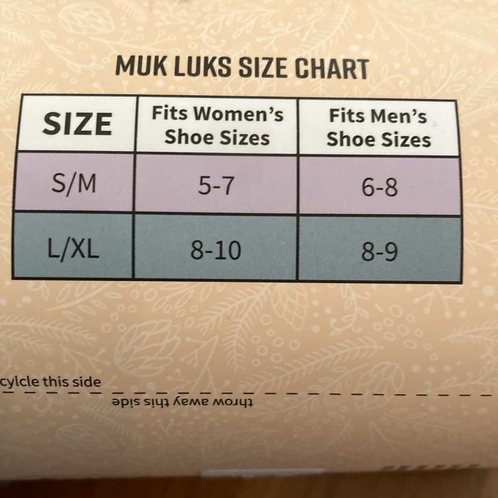 Muk Luks women’s tall rib, cuff, cabin socks, 2 pack - Picture 5 of 10